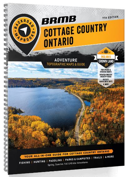 Cottage Country Ontario Mapbook | 7th Edition | Backroad Mapbooks