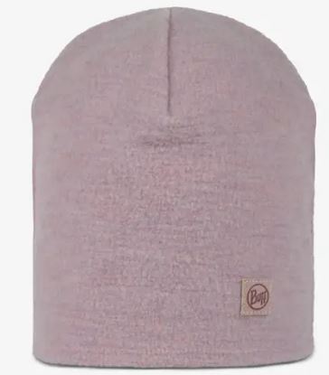 Merino Fleece Beanie | Lilac Sand | Buff