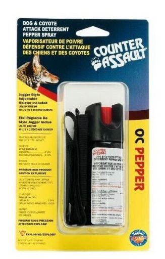 Dog & Coyote Deterrent Pepper Spray | Bear Spray | Counter Assault