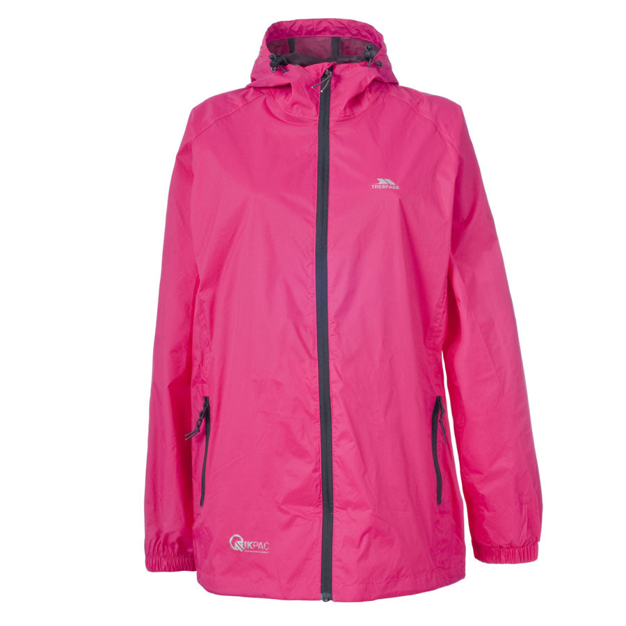 Unisex Qikpac Jacket | Waterproof Jacket | Trespass