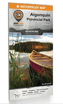 Algonquin Provincial Park Adventure Topographic Map | Backroad Mapbooks