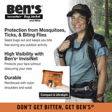 Ben's Bug Jacket | InvisiNet Jacket + Mitts | Ben's