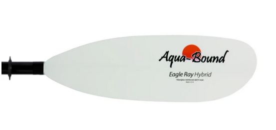 SALE! Eagle Ray Hybrid | 2-Piece Posi-Lok Kayak Paddle | Aqua Bound