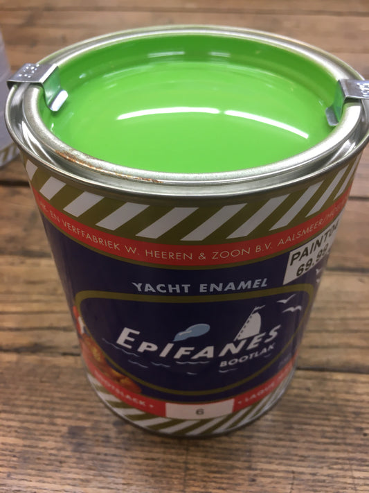 Light Green #6 Bootslack Marine Yacht Enamel | Epifanes