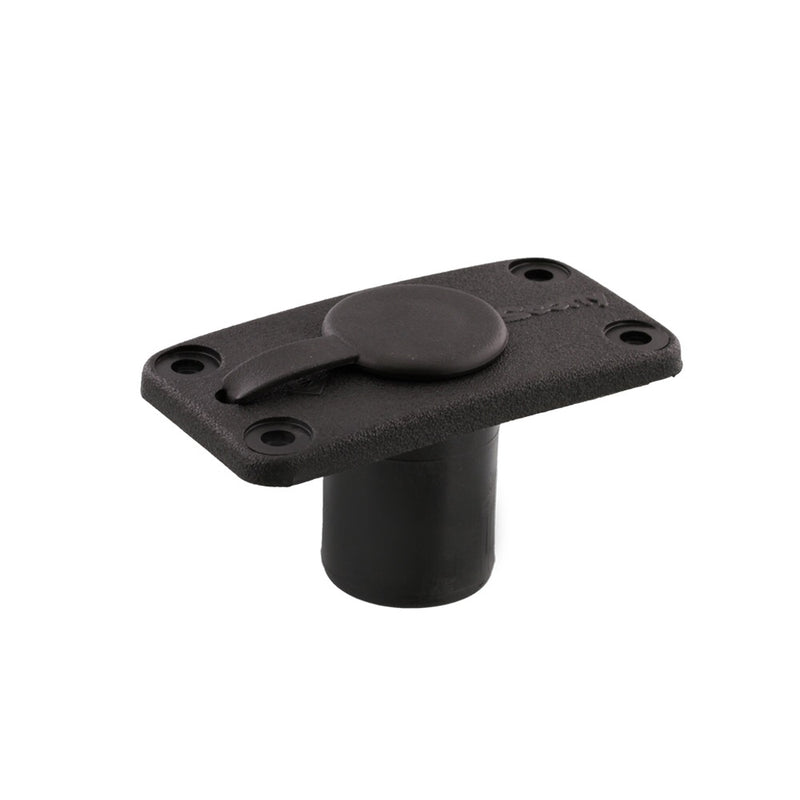 Scotty Flush Deck Mount Rod Holder Bracket - With Splash Cover