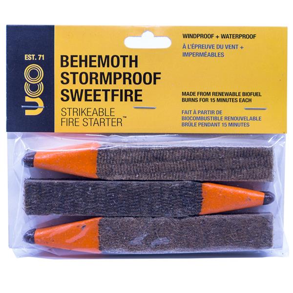 Stormproof Behemoth Strikable Fire Starter (3 Pk) | UCO