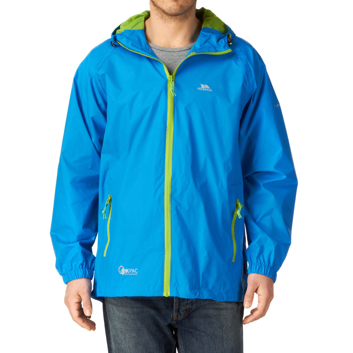 Unisex Qikpac Jacket | Waterproof Jacket | Trespass