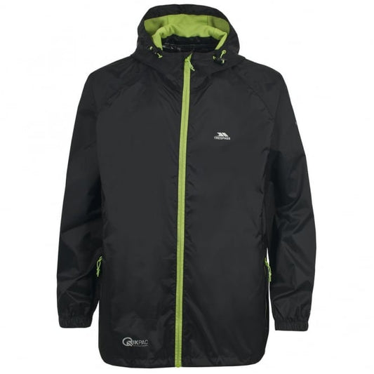 Unisex Qikpac Jacket | Waterproof Jacket | Trespass